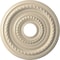 Ekena Millwork Cole PVC Medallion (Canopies up to 4 1/2"), 16"OD x 3 1/2"ID x 1"P, Universal Metallic Pearl Mist CMP16COEPE - alternate 1